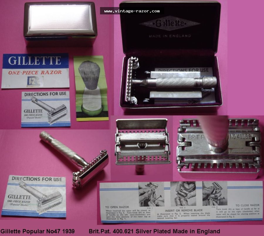 Gillette #47 Popular 1939
