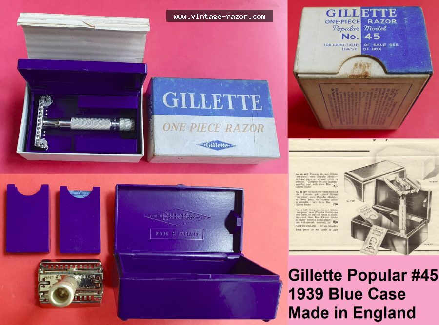 Gillette #45 Popular 1939