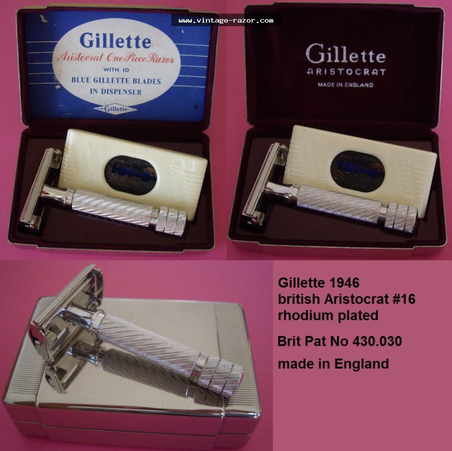 Gillette #16 Aristocrat 1946