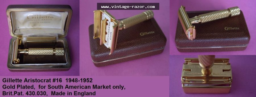 Gillette #16 Aristocrat 1948