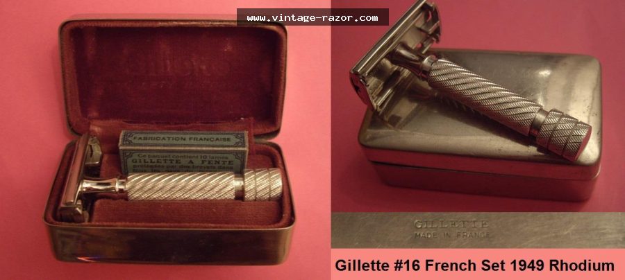 Gillette #16 Aristocrat 1949 (2)