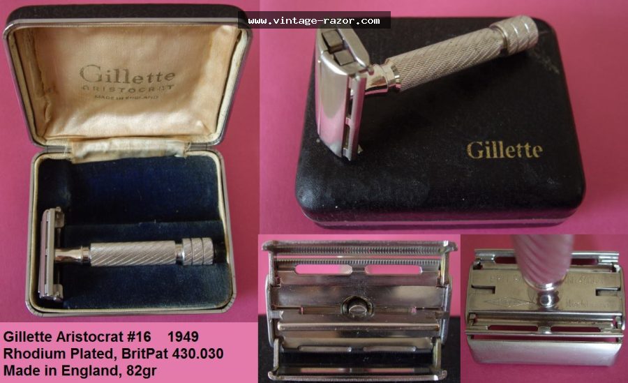 Gillette #16 Aristocrat 1949