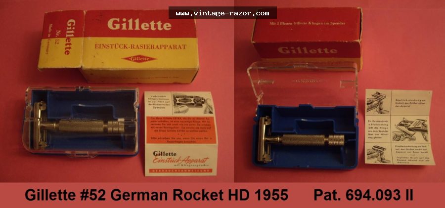 Gillette #52 Rocket HD 1955