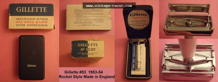 Gillette #53 Aristocrat Junior 1953
