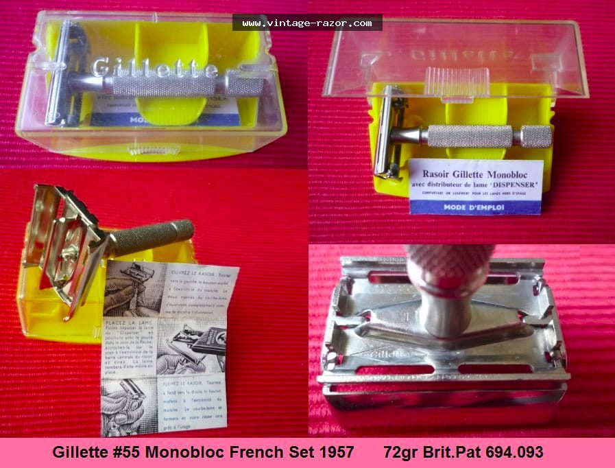 Gillette #55 Monobloc 1957