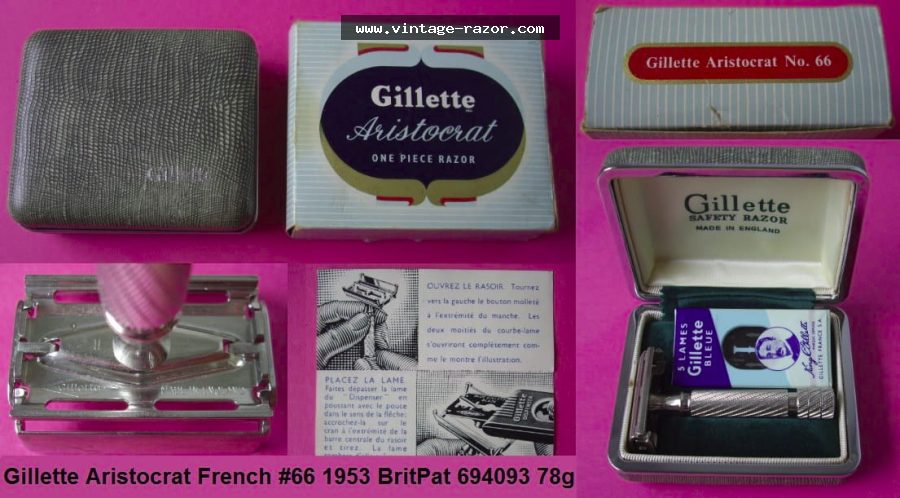 Gillette #66 Aristocrat 1953