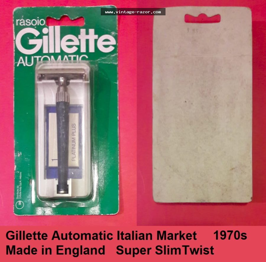 Gillette Automatic 1970s