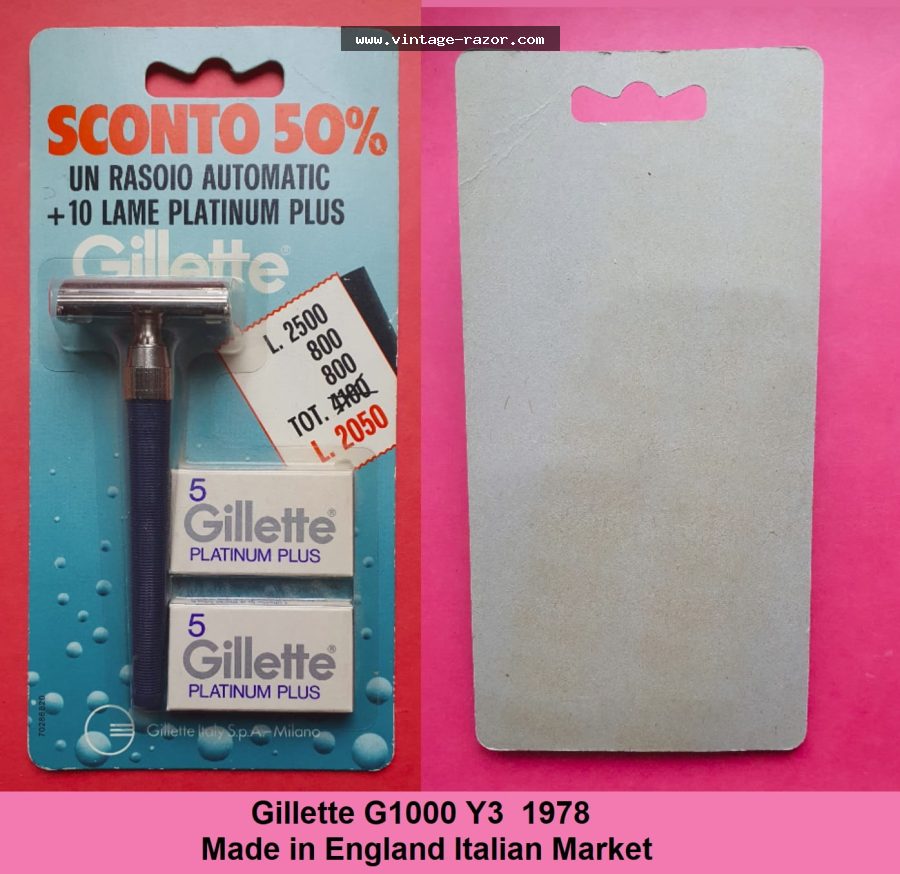 Gillette G1000 1978