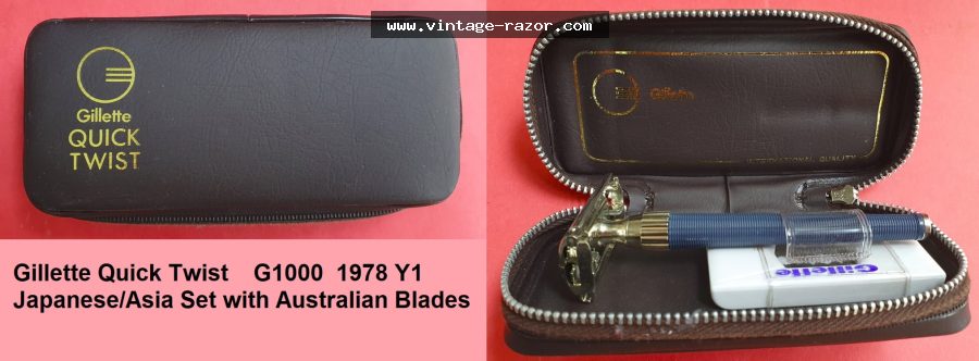 Gillette G1000 Quick Twist 1978