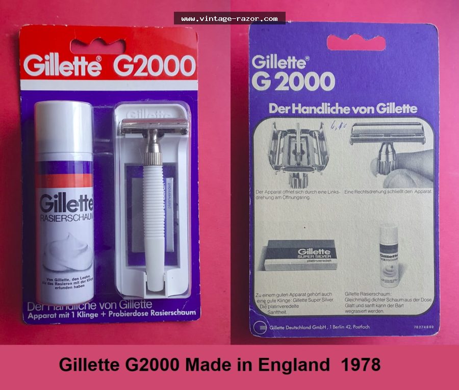Gillette G2000 1978
