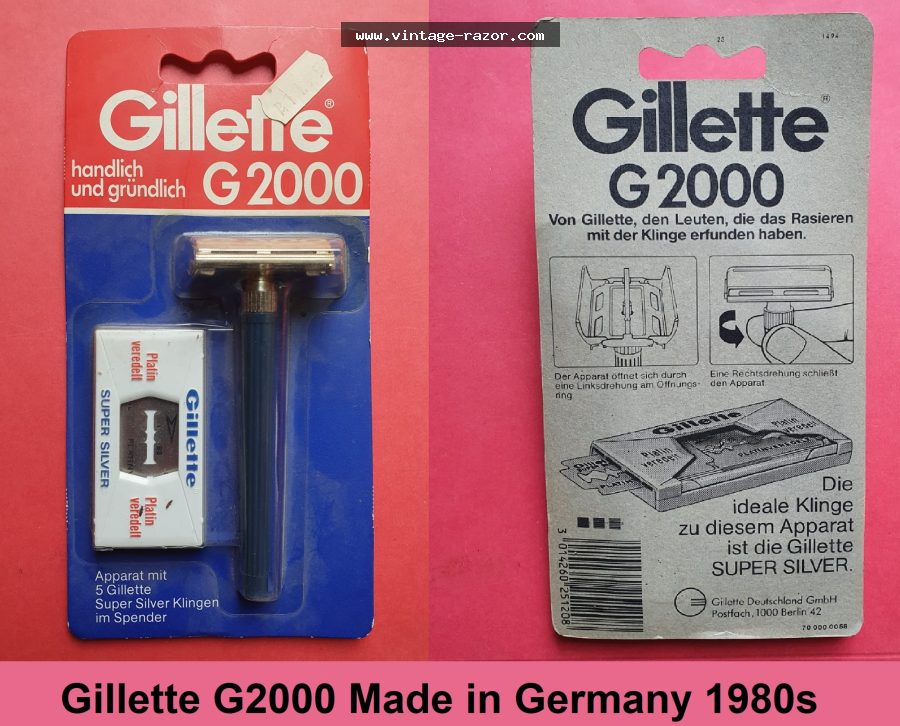 Gillette G2000 1980s
