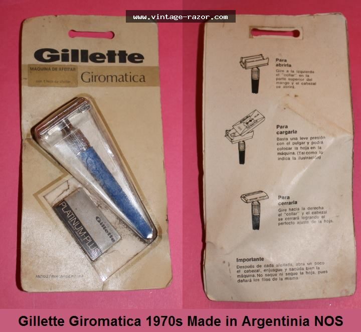 Gillette Giromatica 1970s