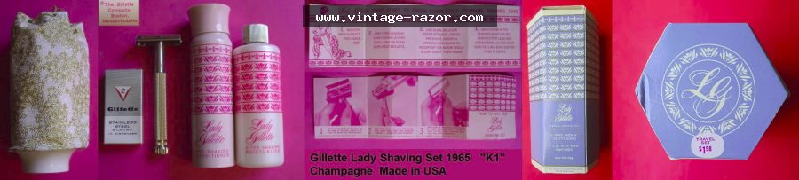 Gillette Lady Kit 1965