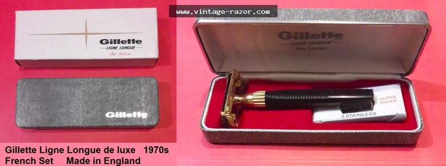 Gillette Ligne Longue DeLuxe 1970s