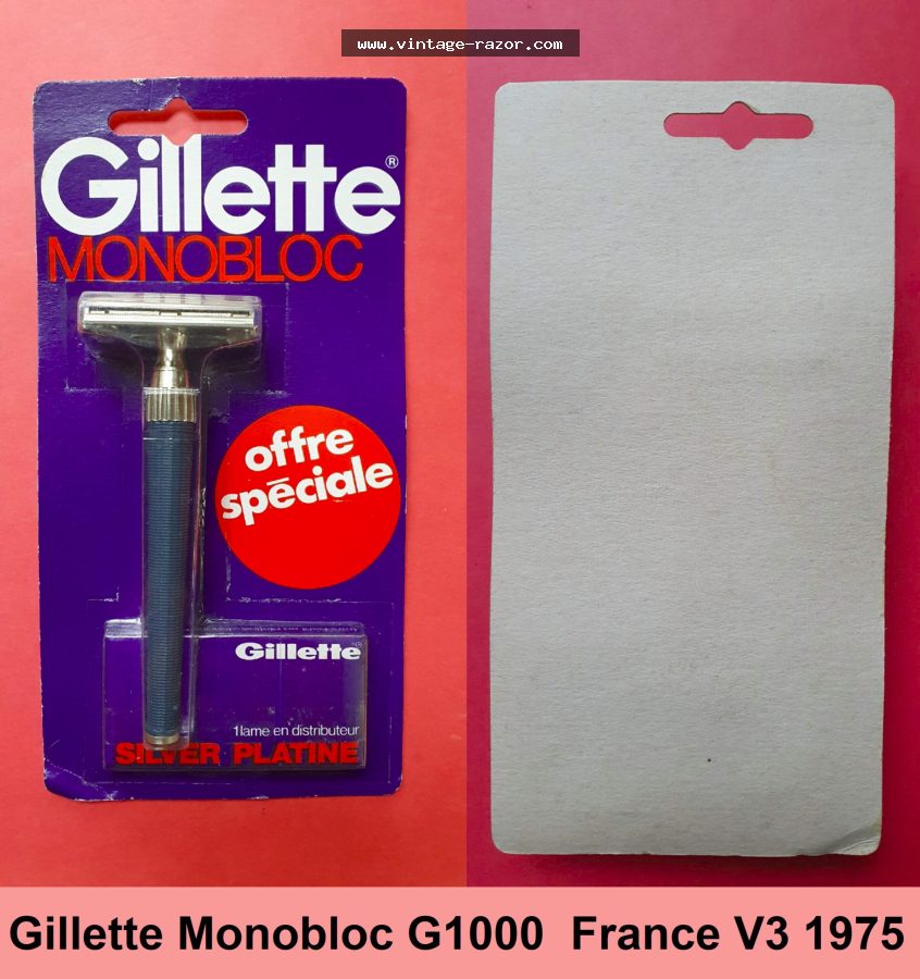 Gillette Monobloc 1975