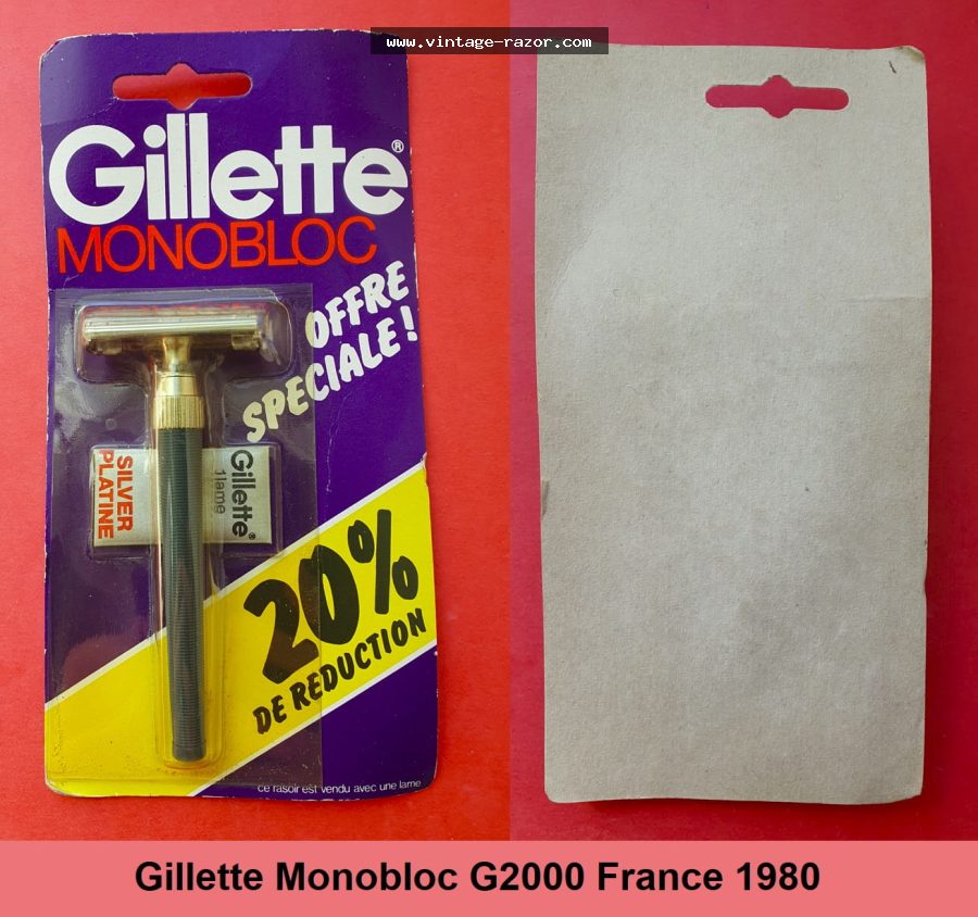 Gillette Monobloc 1980s
