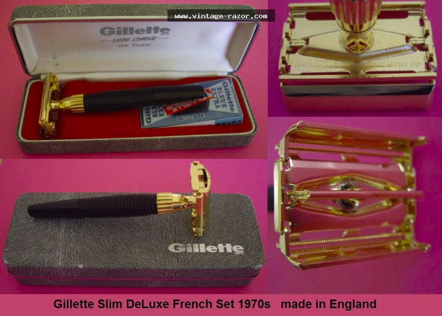 Gillette Slim DeLuxe 1970s