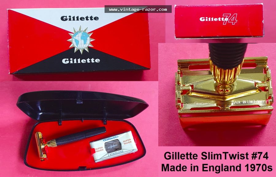 Gillette Slim Twist #74 1970s