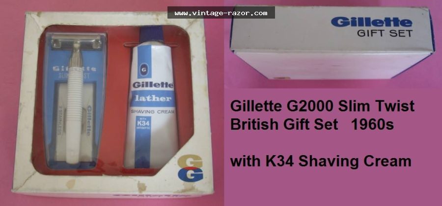 Gillette Slim Twist 1960s