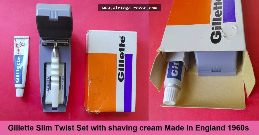 Gillette Slim Twist 1960s