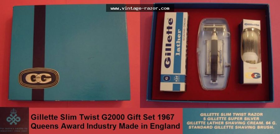 Gillette Slim Twist G2000 1967