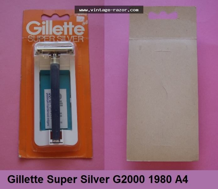 Gillette Super Silver G2000 1980