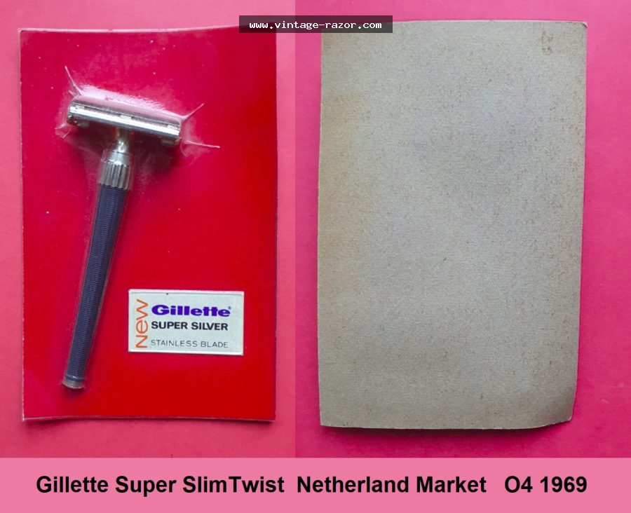 Gillette Super Slim Twist 1969