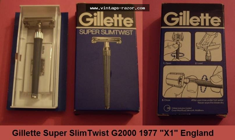 Gillette Super SlimTwist G2000 1977