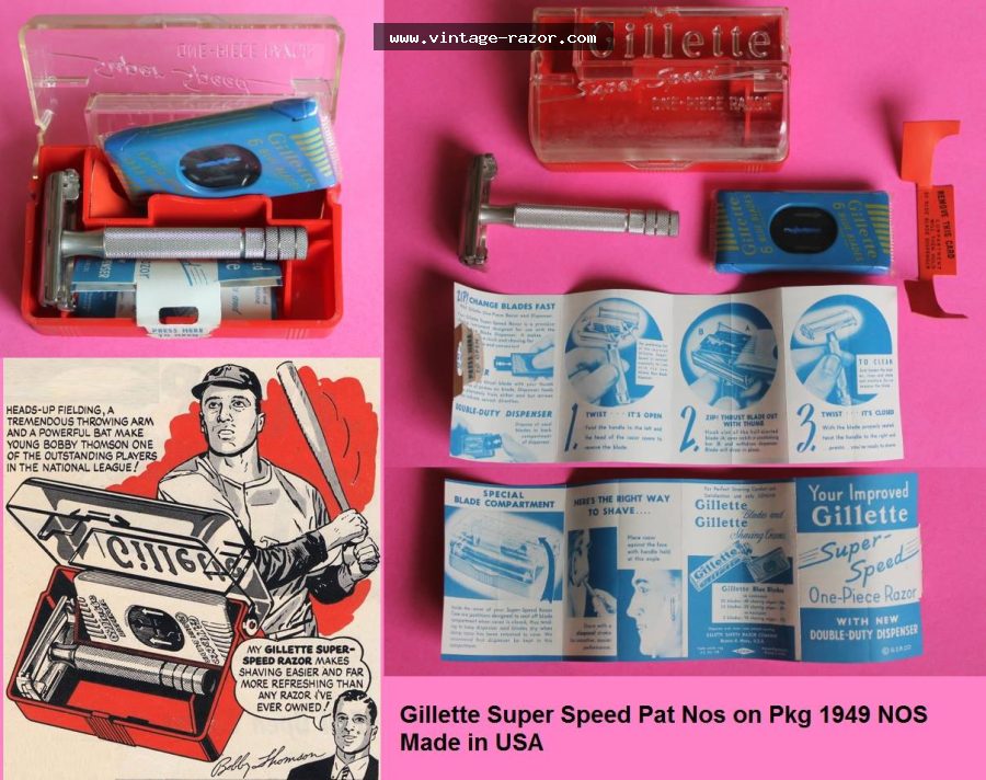 Gillette Super Speed 1949
