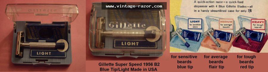 Gillette Super Speed Light 1956