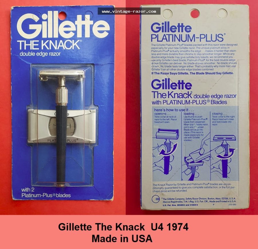 Gillette The Knack 1974
