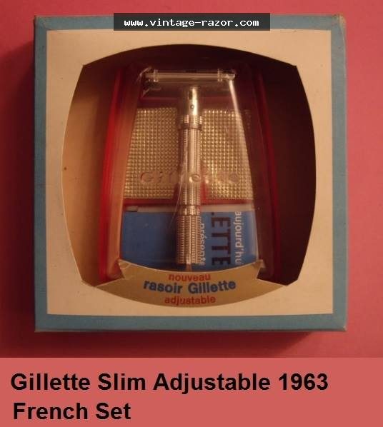 Gillette Slim Adjustable 1963
