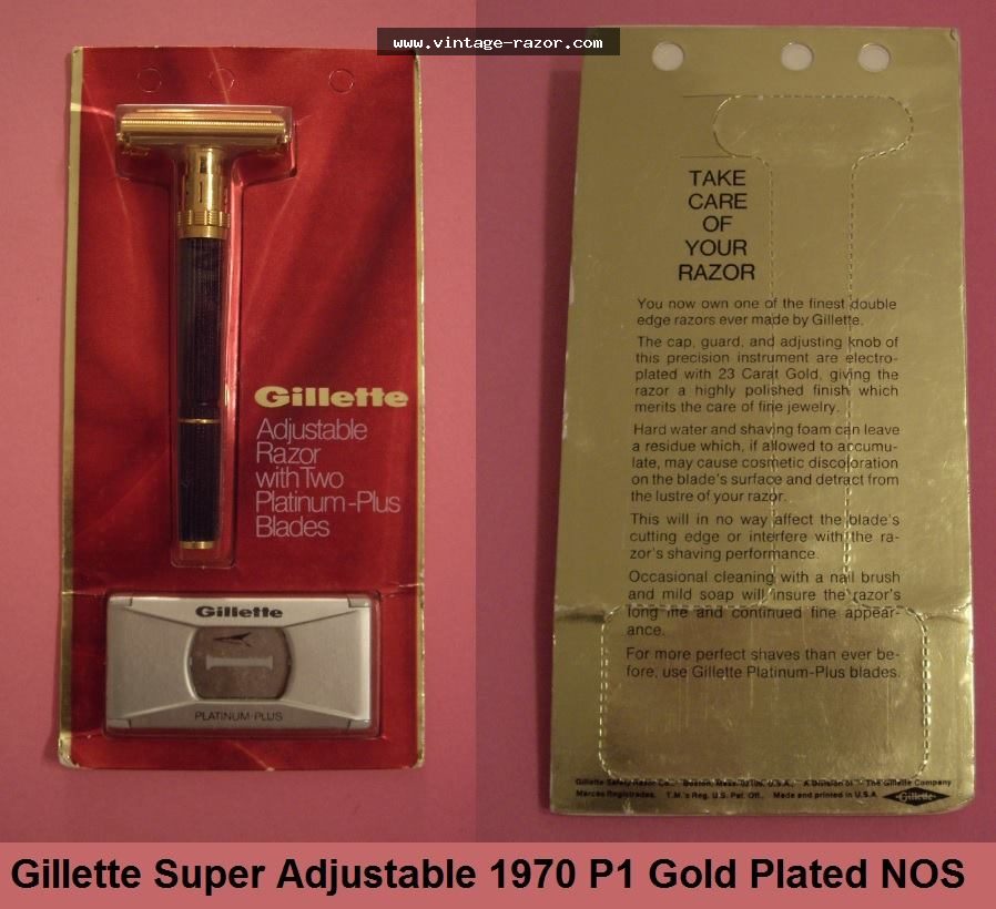 Gillette Super Adjustable Long Handle 1970