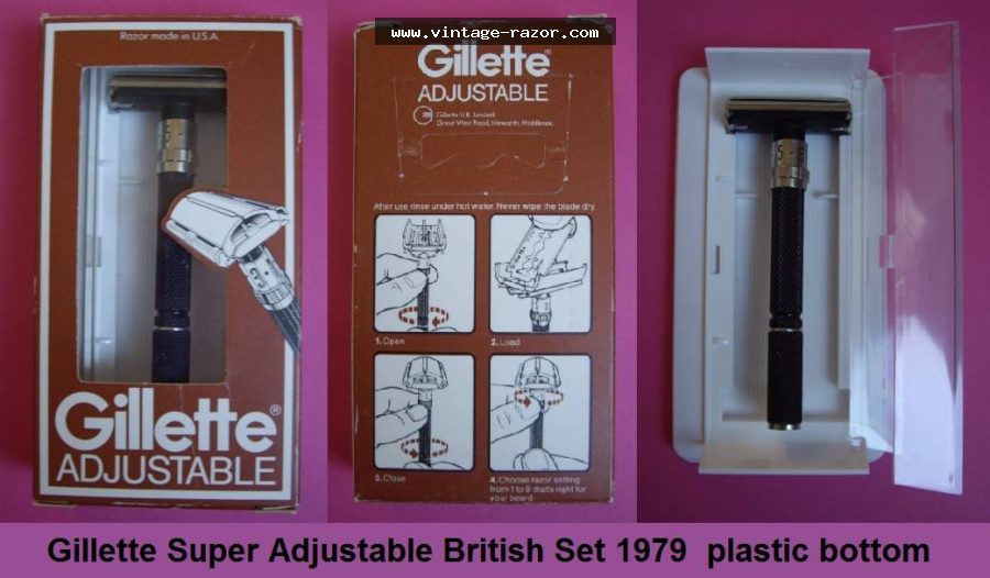 Gillette Super Adjustable Long Handle 1979