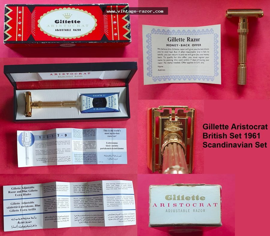 Gillette Slim Adjustable 1961