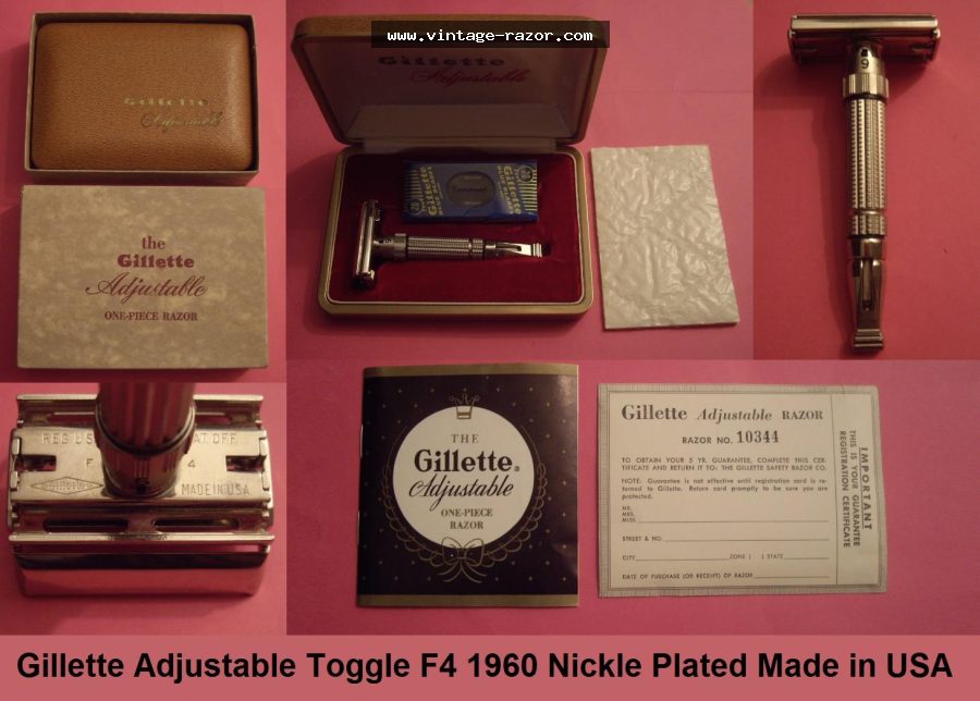 Gillette Toggle 1960