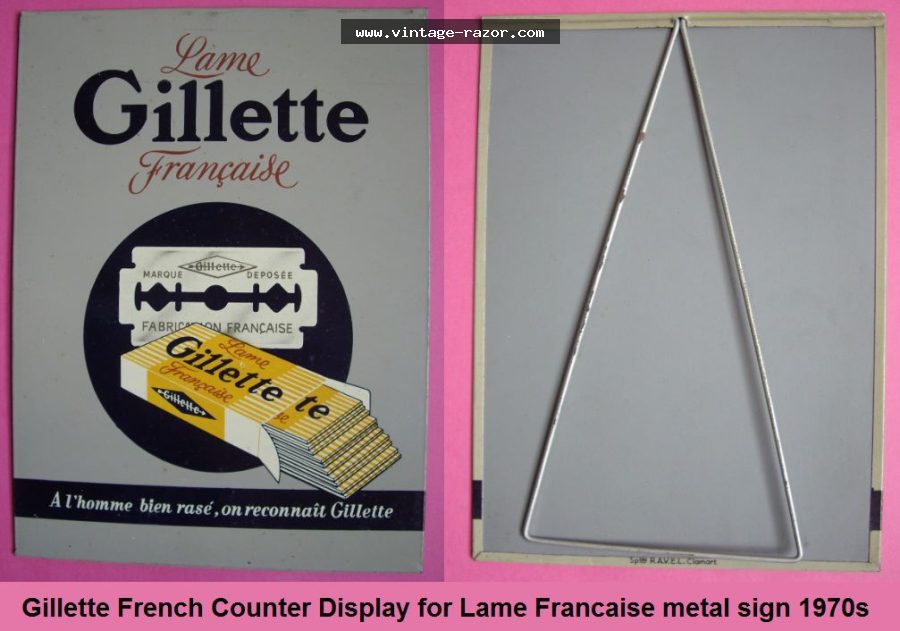 Gillette Counter Display 1970s (2)