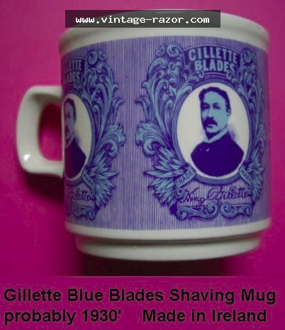 Gillette Shaving Mug 1930s