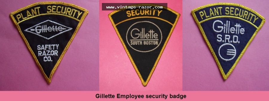Gillette Security Badge 1960s