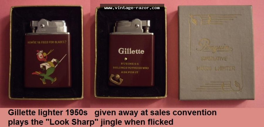 Gillette Lighter 1950s