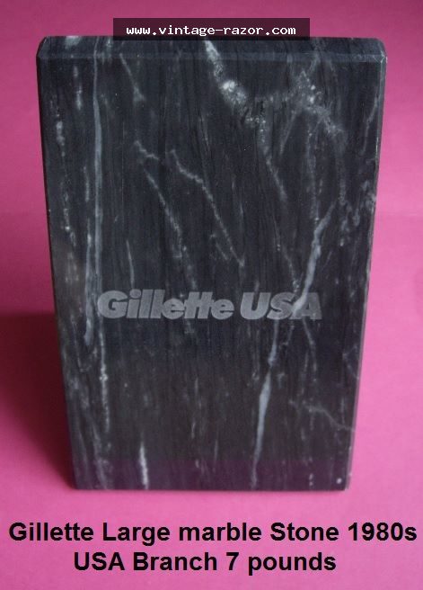 Gillette Marble Stone 1980s