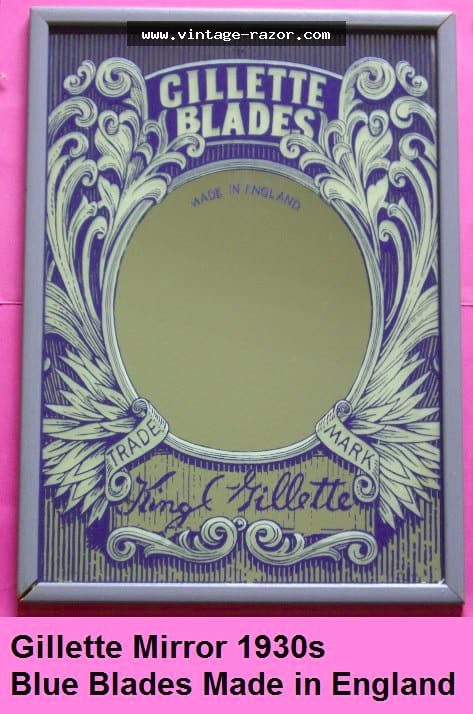 Gillette Mirror 1930s