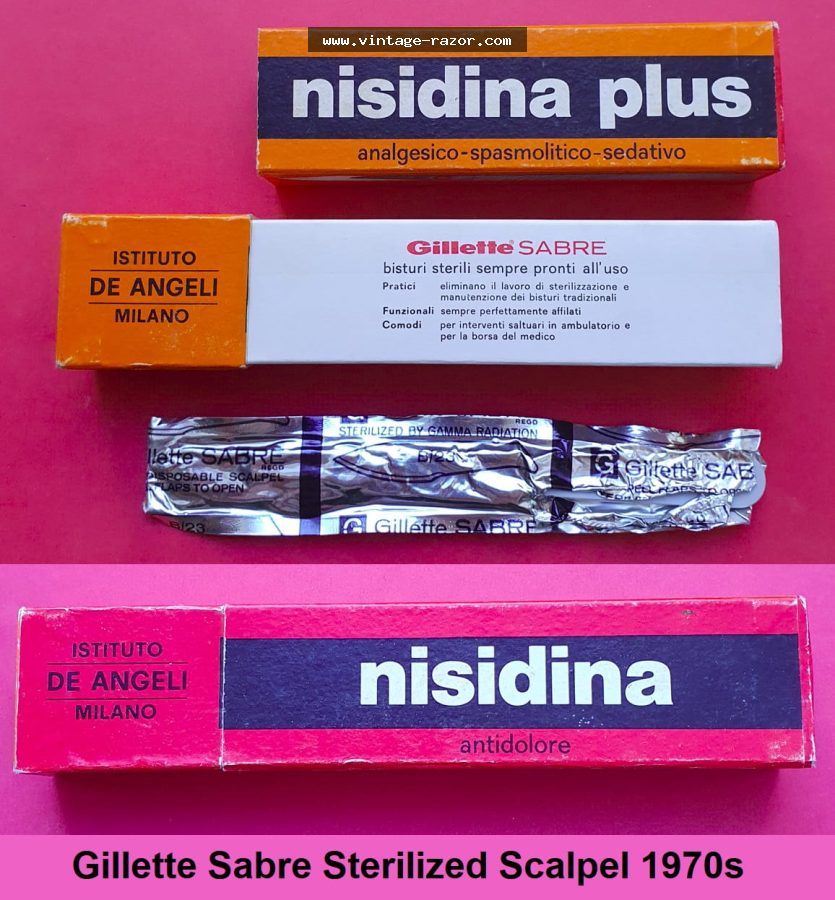 Gillette Sabre Scalpel 1970s