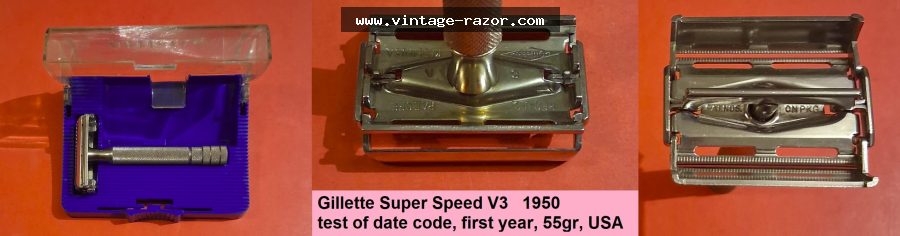 Gillette Super Speed 1950