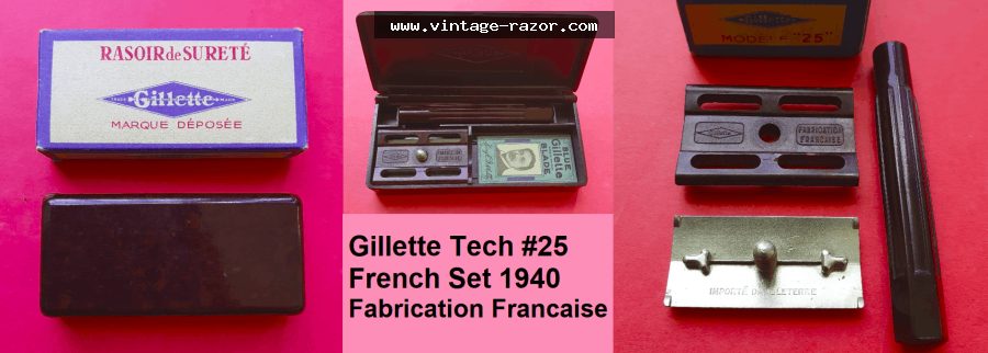Gillette #25 Tech 1940s