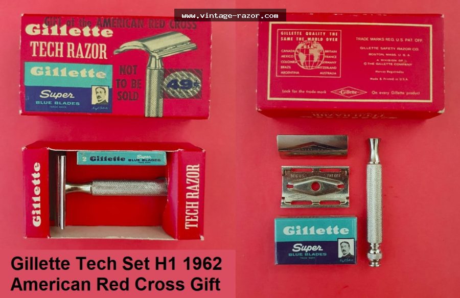 Gillette American Red Cross Tech 1962