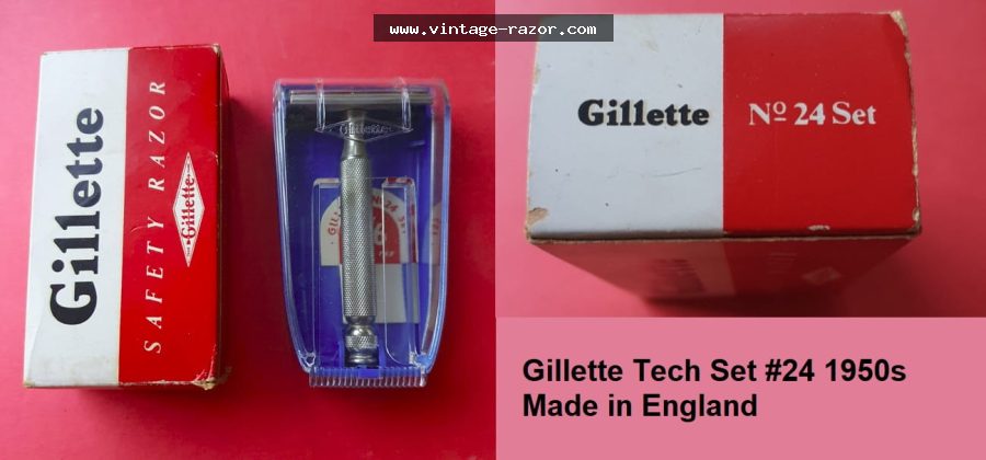 Gillette #24 Tech 1950s