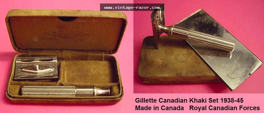 Gillette Canada Service Set WWII 1938