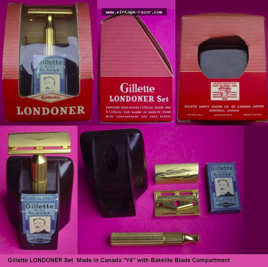 Gillette Londoner Bathroom Set 1940s