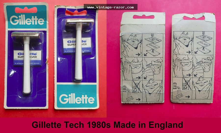 Gillette Tech 1980s